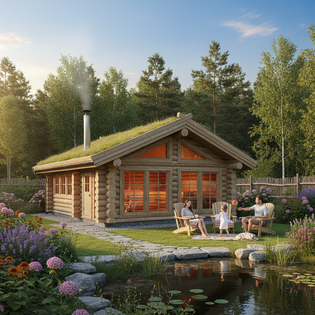 Gartensauna im Garten – Wohlfühloase für die ganze Familie