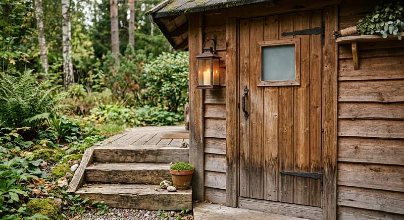 Verschiedene Gartensauna-Bauformen – Blockbohlensauna und Fasssauna im Vergleich