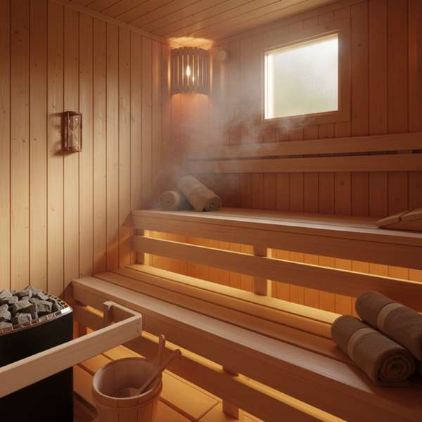 Gartensauna mit Vorraum 2026 — Umkleide, Ruhebereich & mehr Komfort – Bild 3