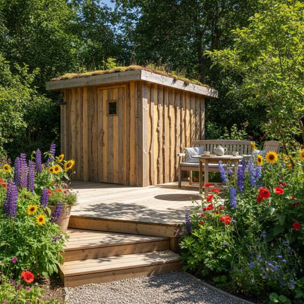 Planung und Ausrichtung der Gartensauna