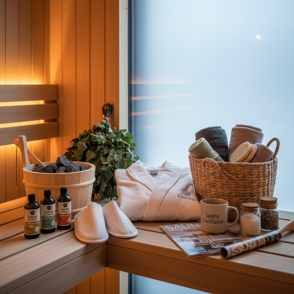 Sauna-Zubehör als Geschenk