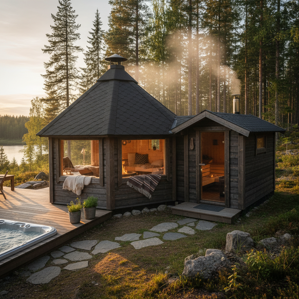 Grillkota mit Sauna: Die perfekte Kombination für Entspannung und Erholung 🌿