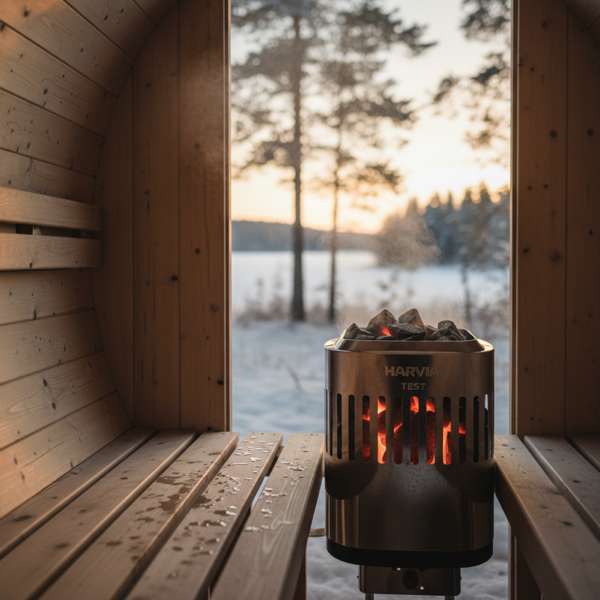 Harvia Saunaofen Test 2026 — Die besten Holz- & Elektroöfen für Fasssaunen – Bild 2