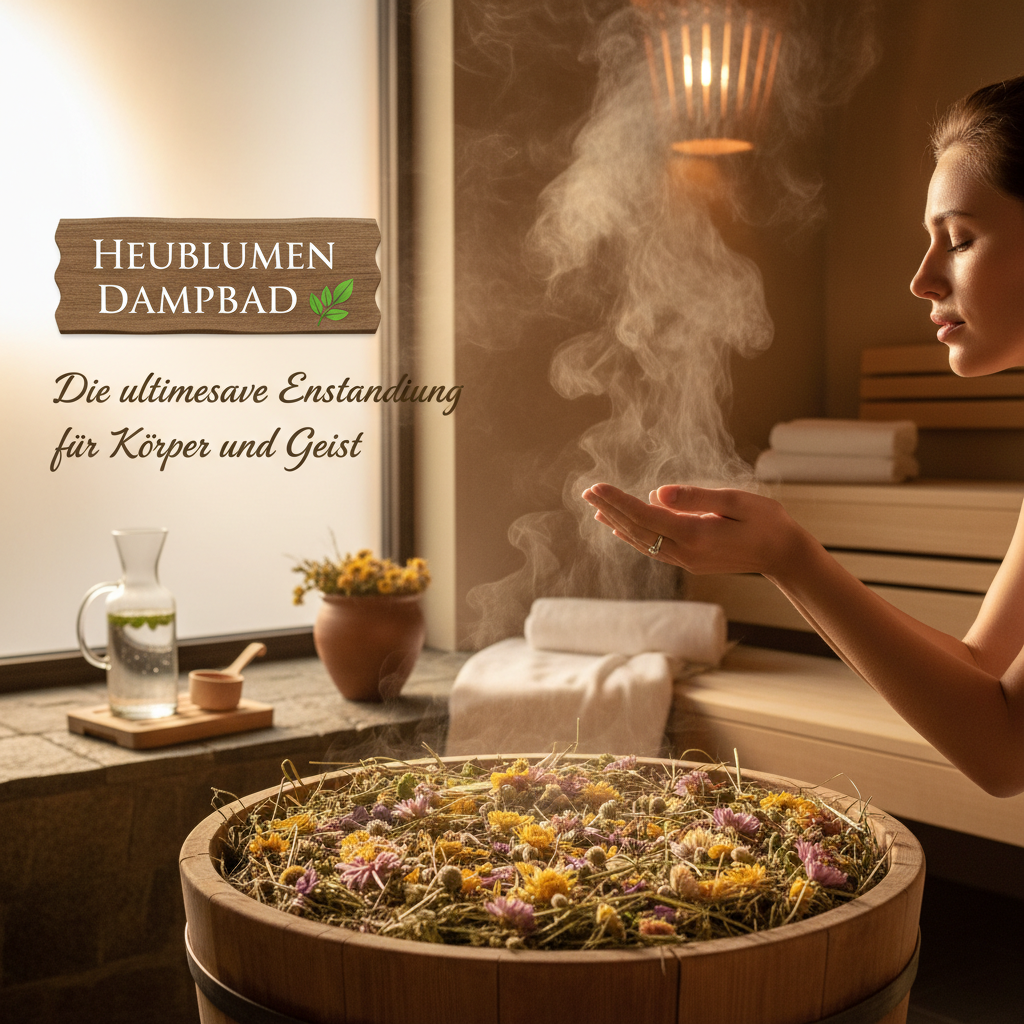Heublumen Dampfbad 🌿: Die ultimative Entspannung für Körper und Geist