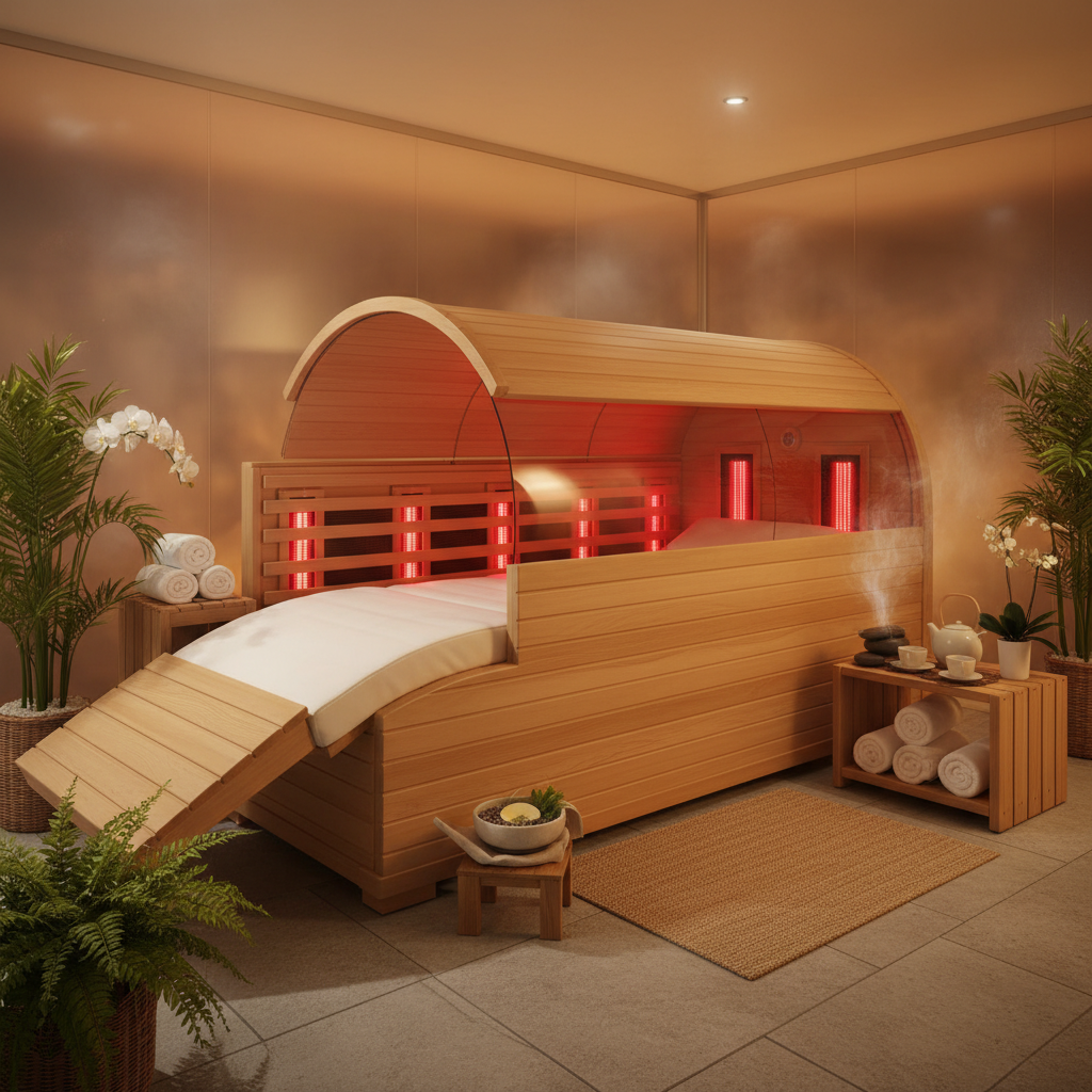 Infrarotkabine zum Liegen – gleichmäßige Tiefenwärme in liegender Position