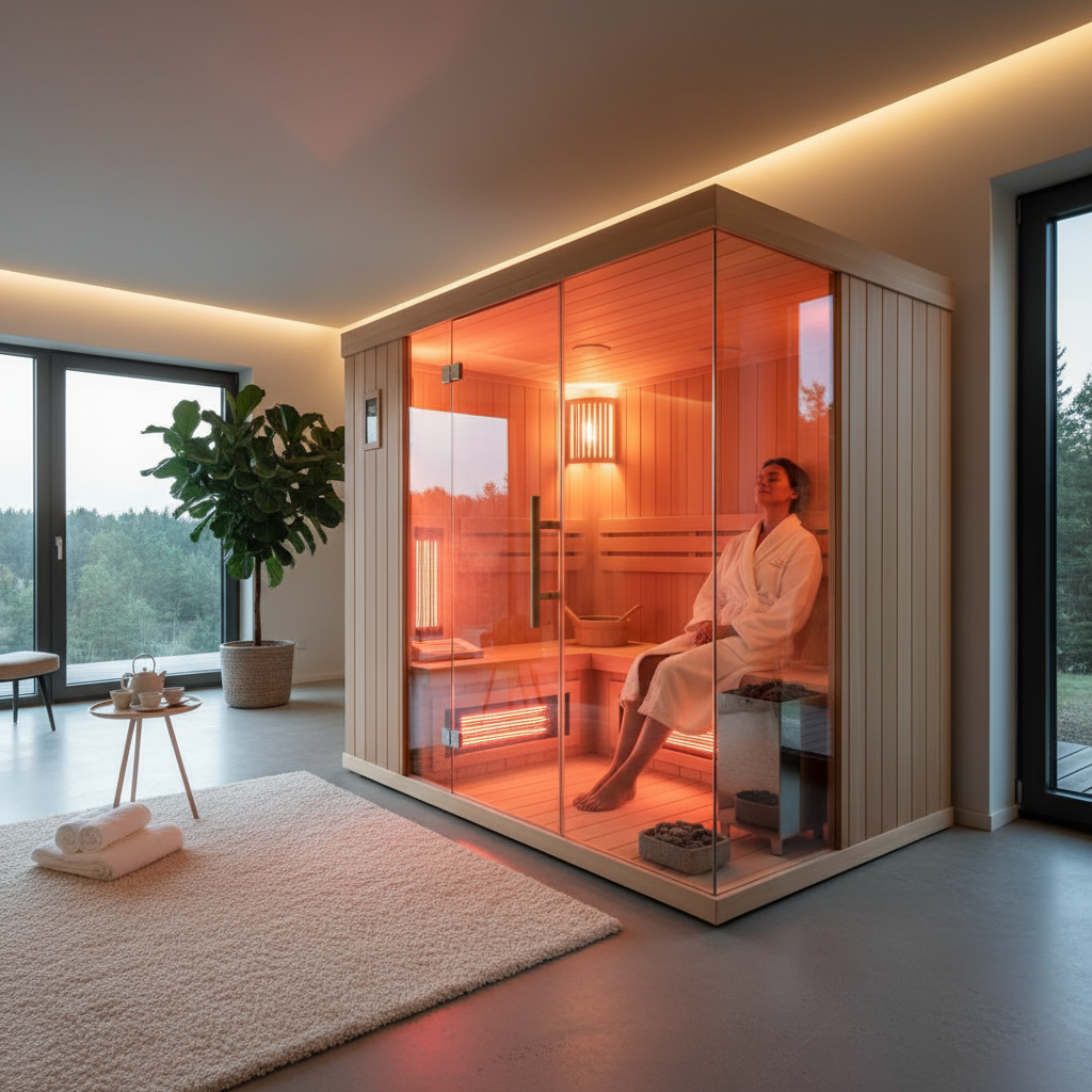 Infrarotsauna Aufstellort