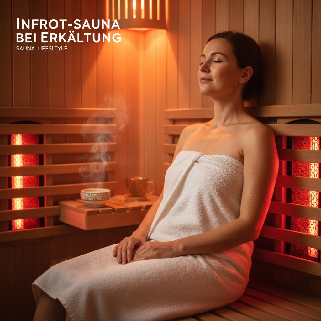 Infrarotsauna bei Erkältung Anwendung