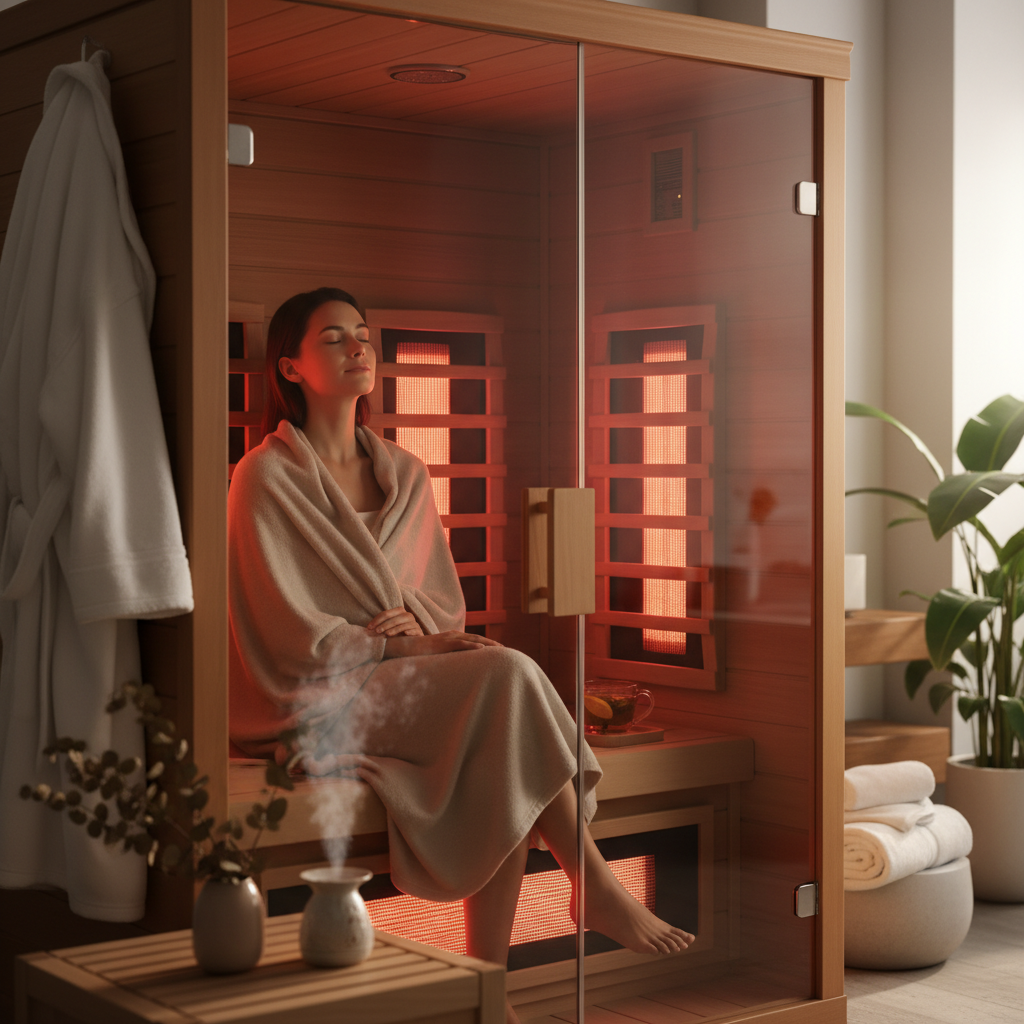 Infrarotsauna bei Erkältung: Sanfte Wärme unterstützt das Wohlbefinden