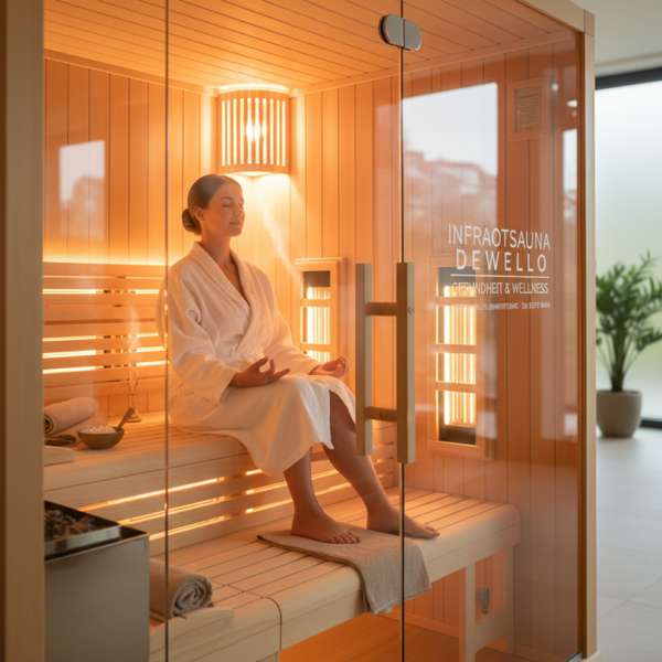 🔥 Infrarotsauna Dewello Test - Die beste Infrarotsauna für Gesundheit und Wellness