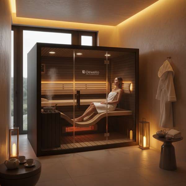 Infrarotsauna Dewello Test