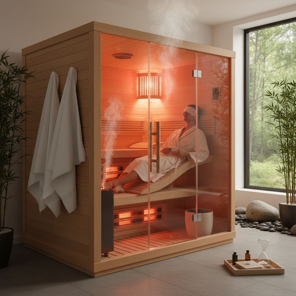 Infrarotsauna für 2 Personen