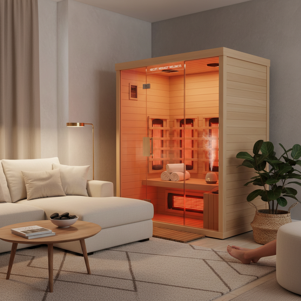 Hecht FANTASY Infrarotsauna mit Liegen