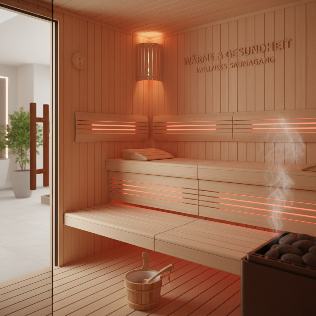 Artsauna Kolding mit Triplex-Heizsystem