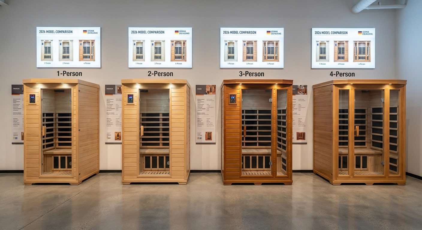 Infrarotsauna kaufen 2026 - Modellvergleich