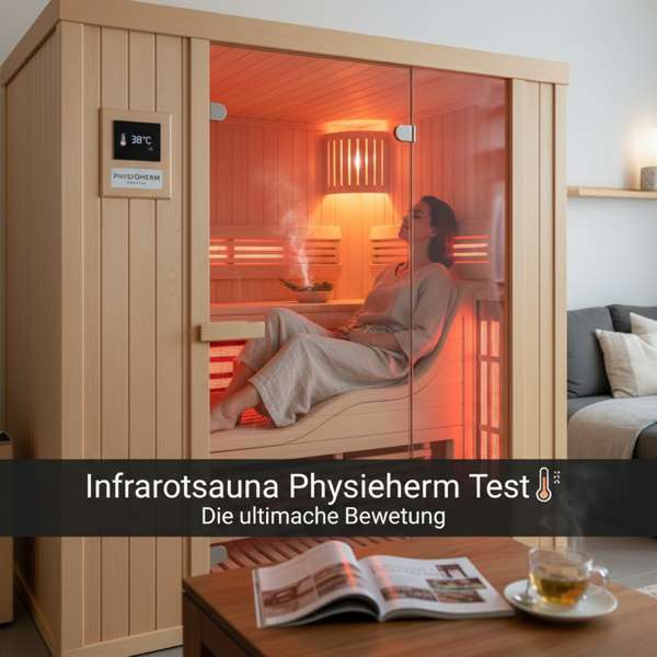 Infrarotsauna Physiotherm Test 🌡️ - Die ultimative Bewertung