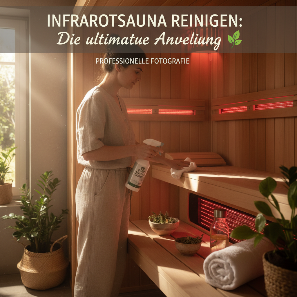 Infrarotsauna Reinigen: Die ultimative Anleitung 🌿