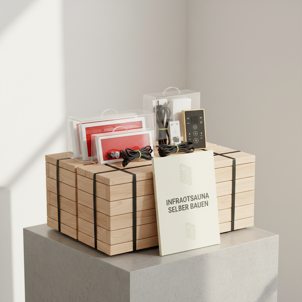 Beispiel einer selbstgebauten Infrarotsauna