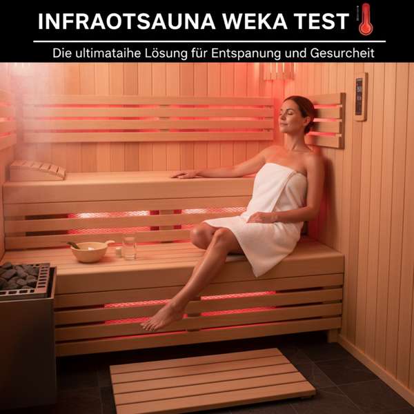 Infrarotsauna Weka Test 🌡️ - Die beste Infrarotkabine für Zuhause