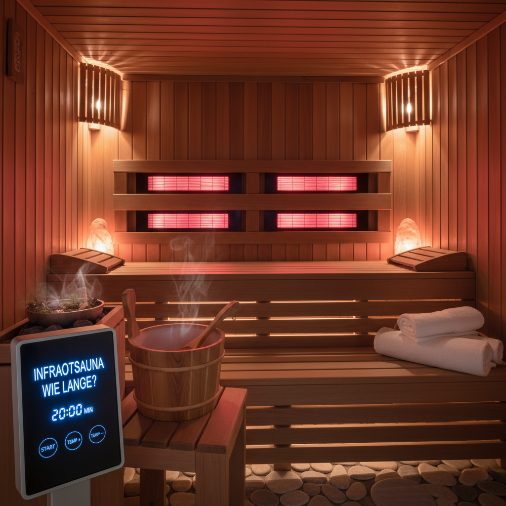 🔥 Infrarotsauna: Wie lange für optimale Ergebnisse?