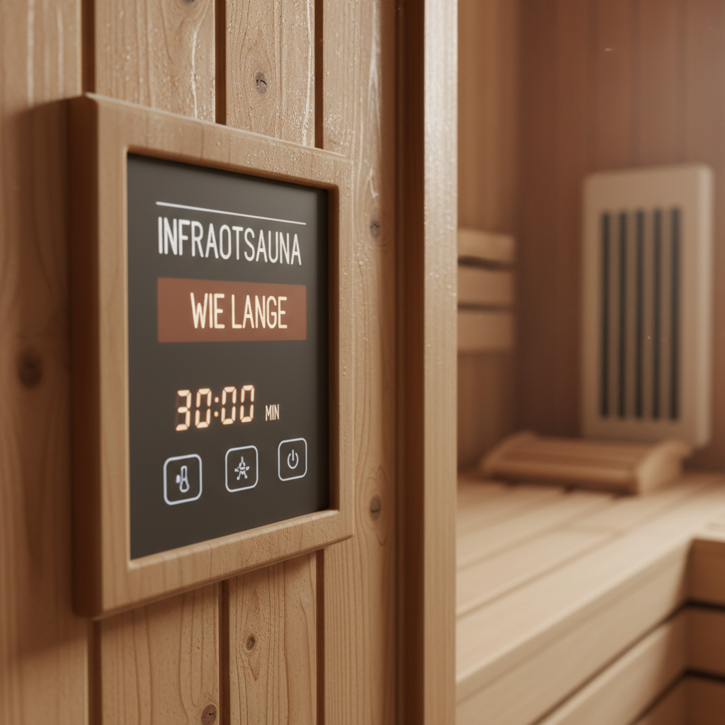 Frau entspannt in einer Infrarotsauna