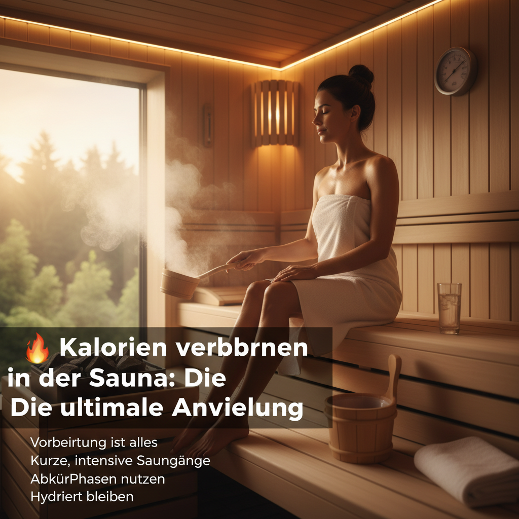 Kalorien verbrennen in der Sauna: 🔥 Die ultimative Anleitung