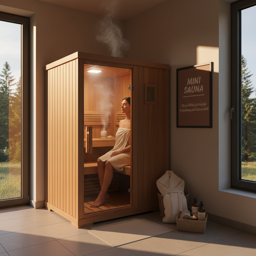 🔥 Mini Sauna - Die perfekte Lösung für Entspannung und Gesundheit