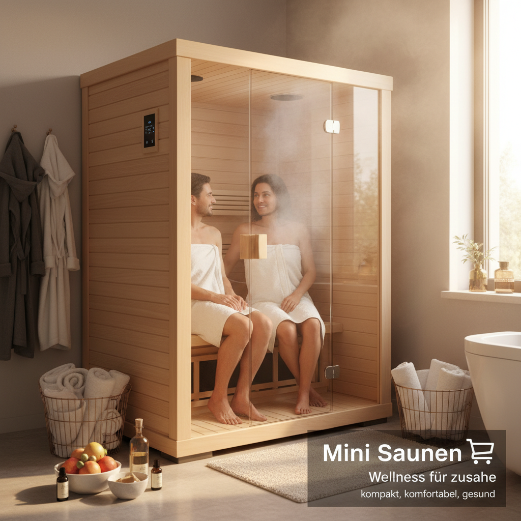 Mini Saunen 🌿: Wellness für zuhause, kompakt, komfortabel und gesund