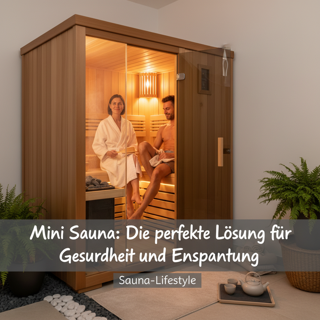 🔥 Mini Sauna: Die perfekte Lösung für Gesundheit und Entspannung