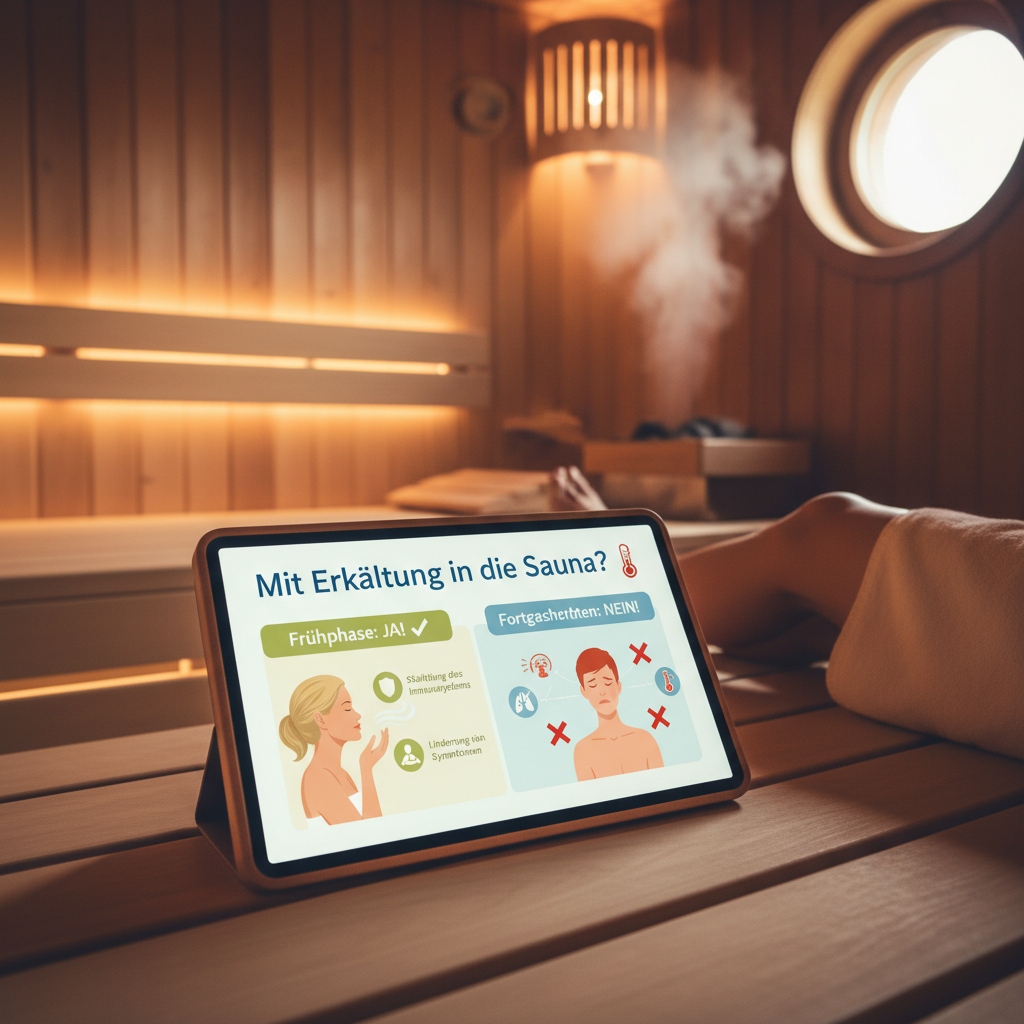 Mit Erkältung in die Sauna? 🌡️ - Die ultimative Anleitung