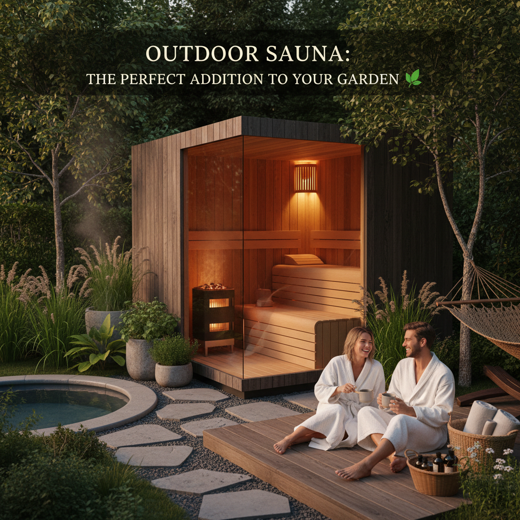 Outdoor Sauna 🌿: Die perfekte Ergänzung für Ihren Garten