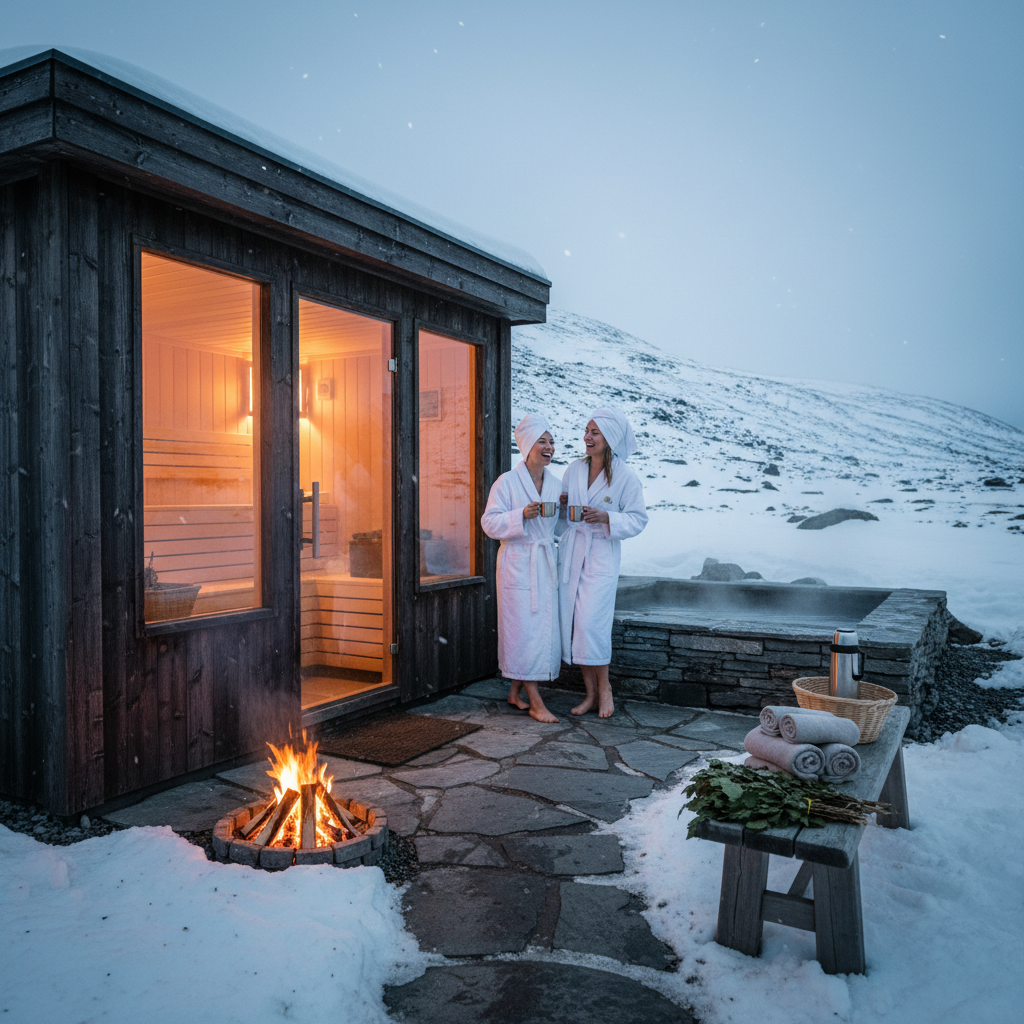 Outdoor-Sauna