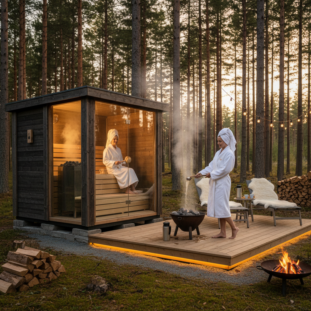 Outdoor-Sauna