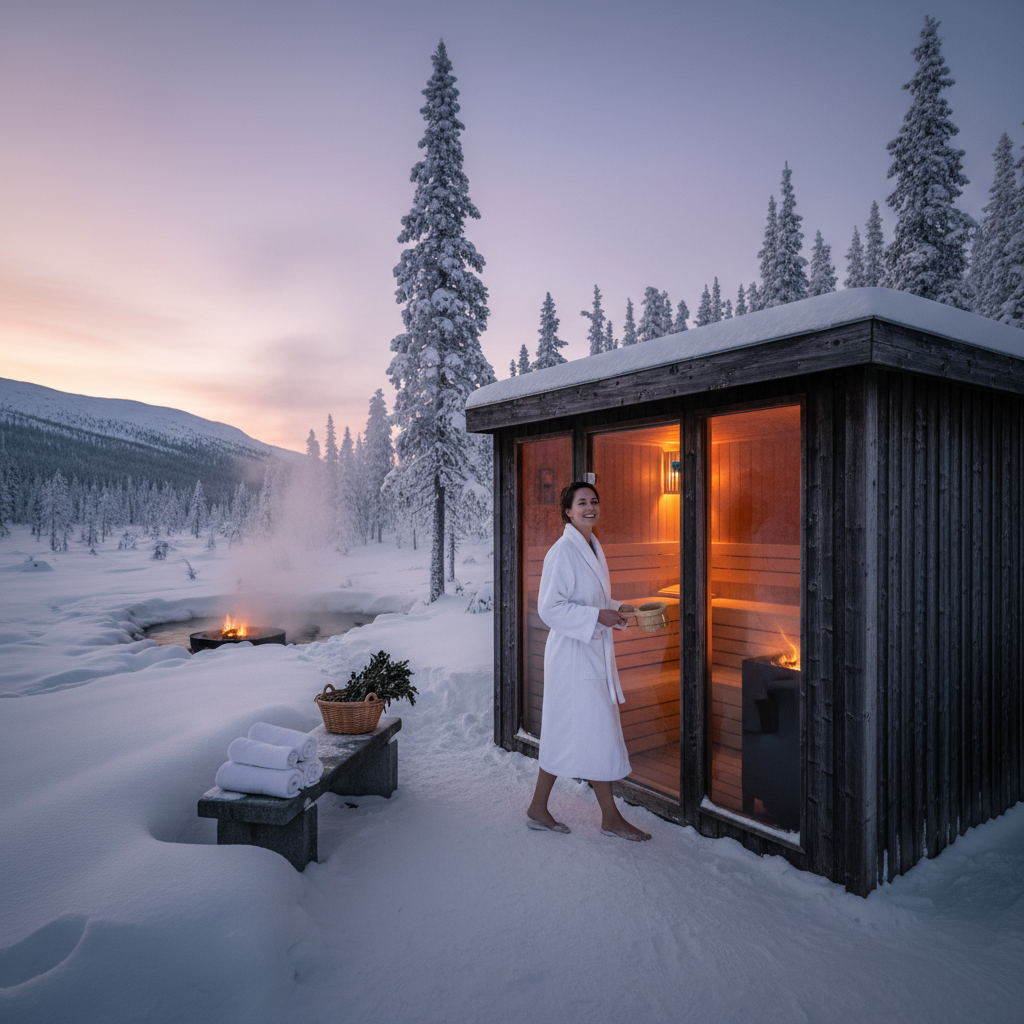 Outdoor-Sauna