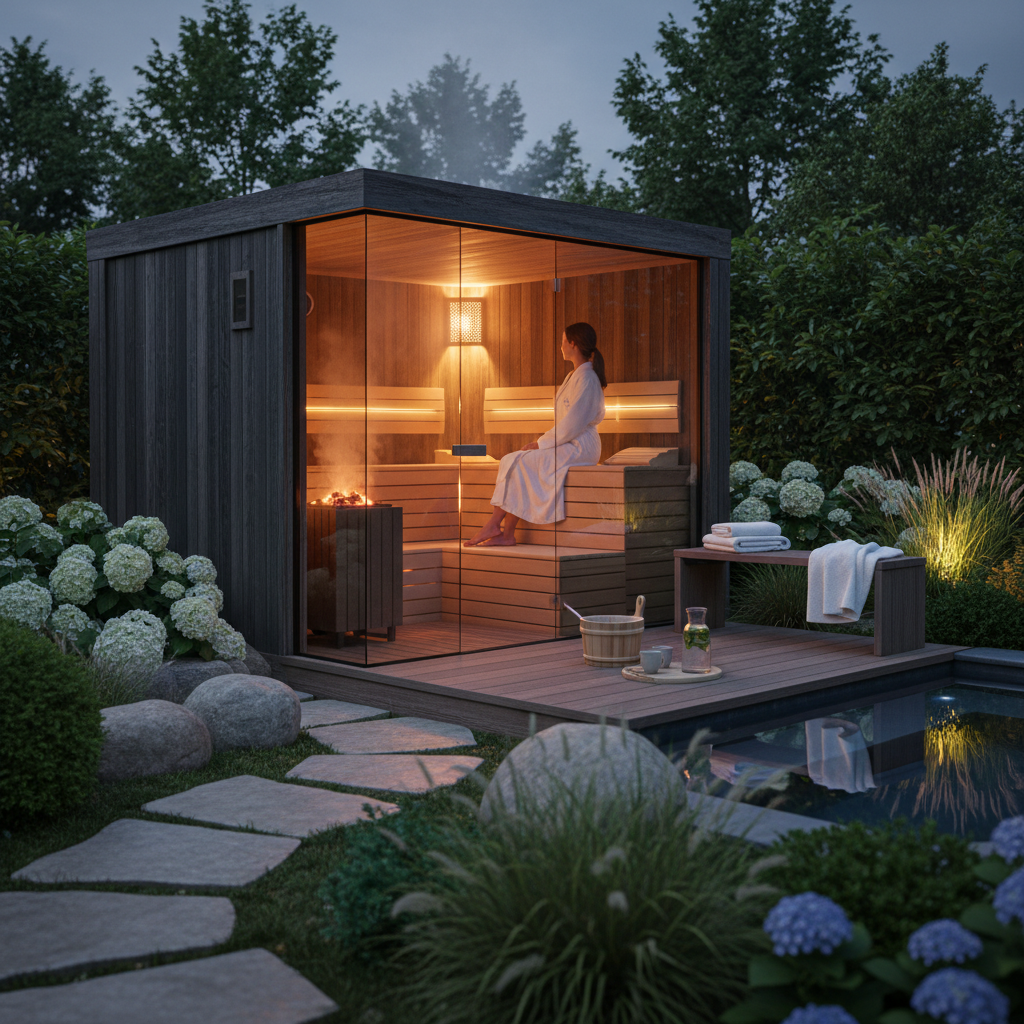 Outdoor-Sauna