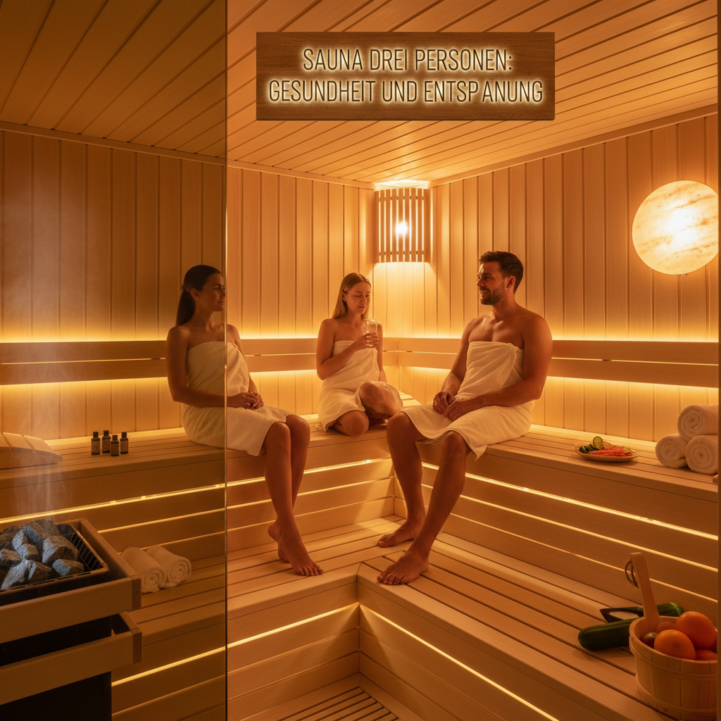 Sauna 3 Personen 🛒 - Die ultimative Lösung für Ihre Gesundheit und Entspannung