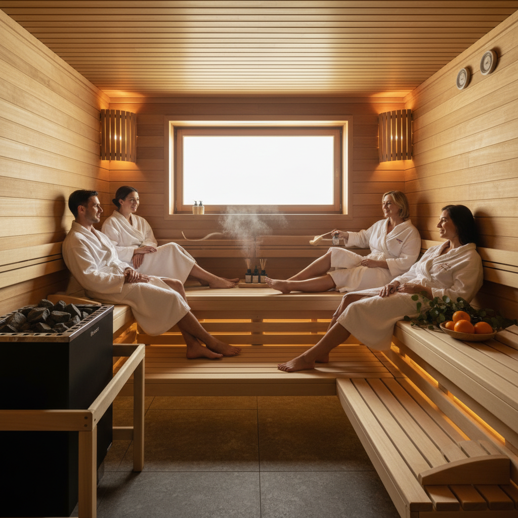 Sauna-Pflege und Wartung