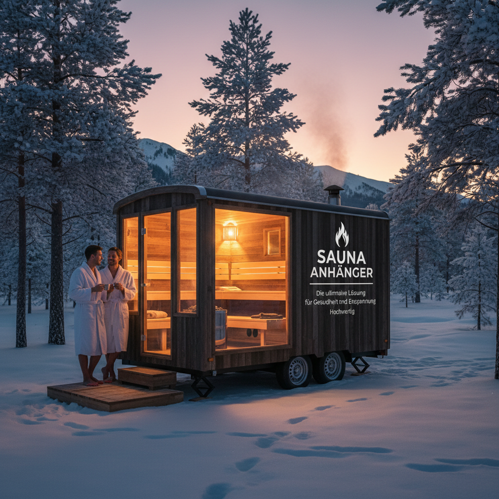 Sauna Anhänger: 🔥 Die ultimative Lösung für Gesundheit und Entspannung
