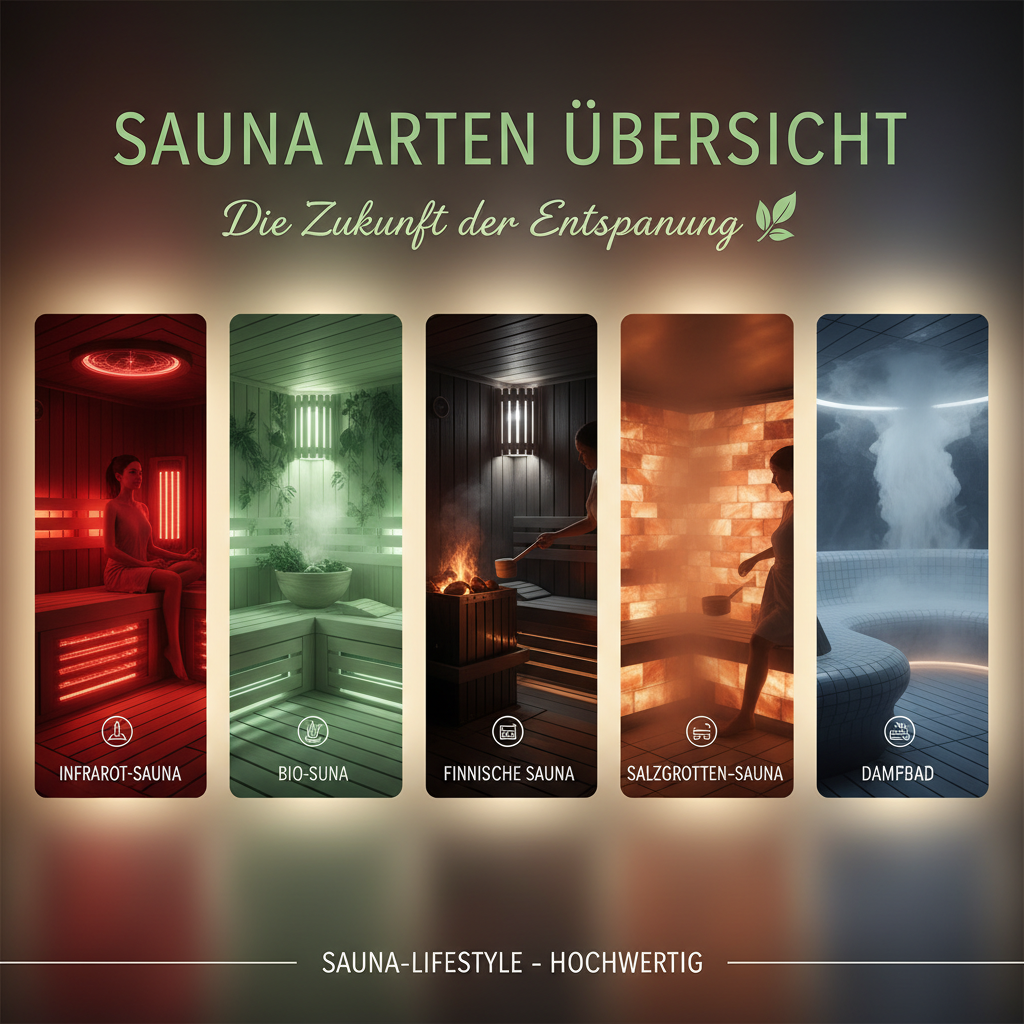 Sauna Arten Übersicht: Die Zukunft der Entspannung 🌿