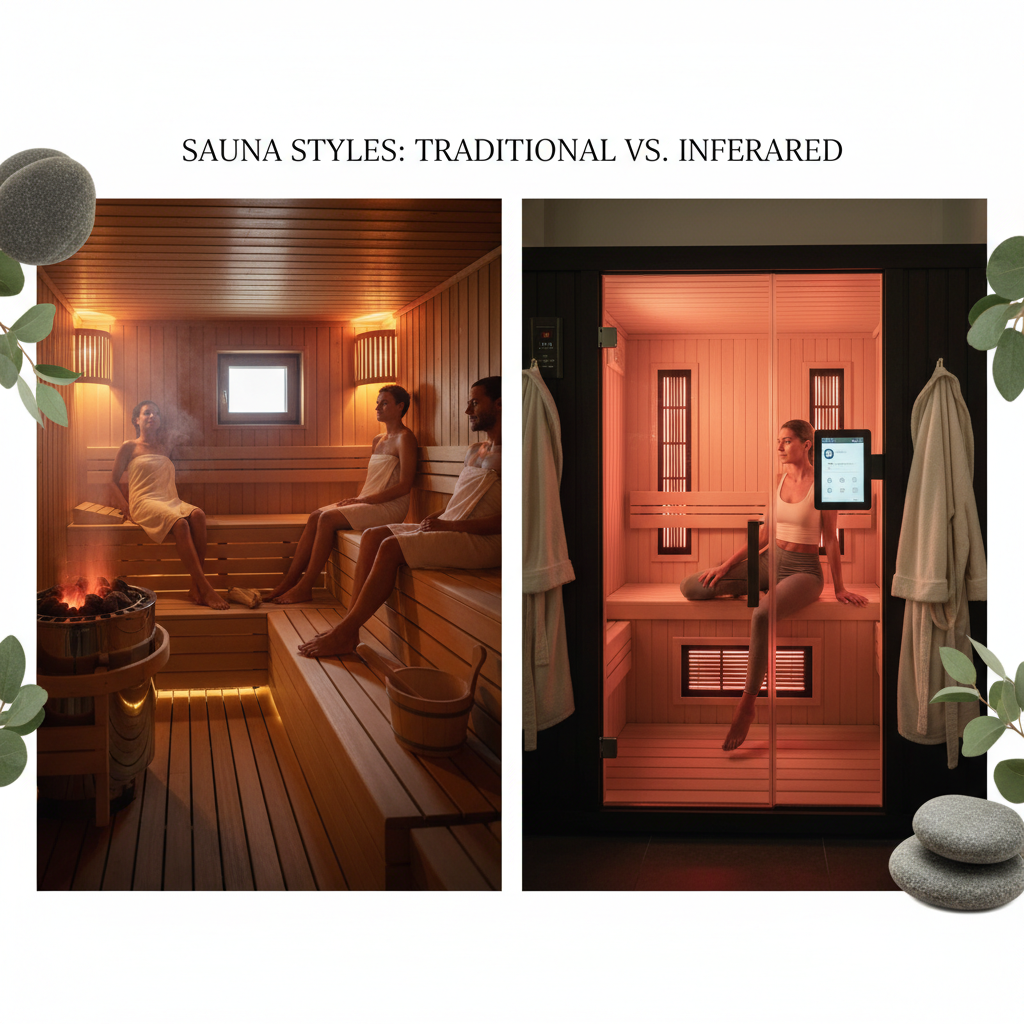 Vergleich von Sauna-Arten