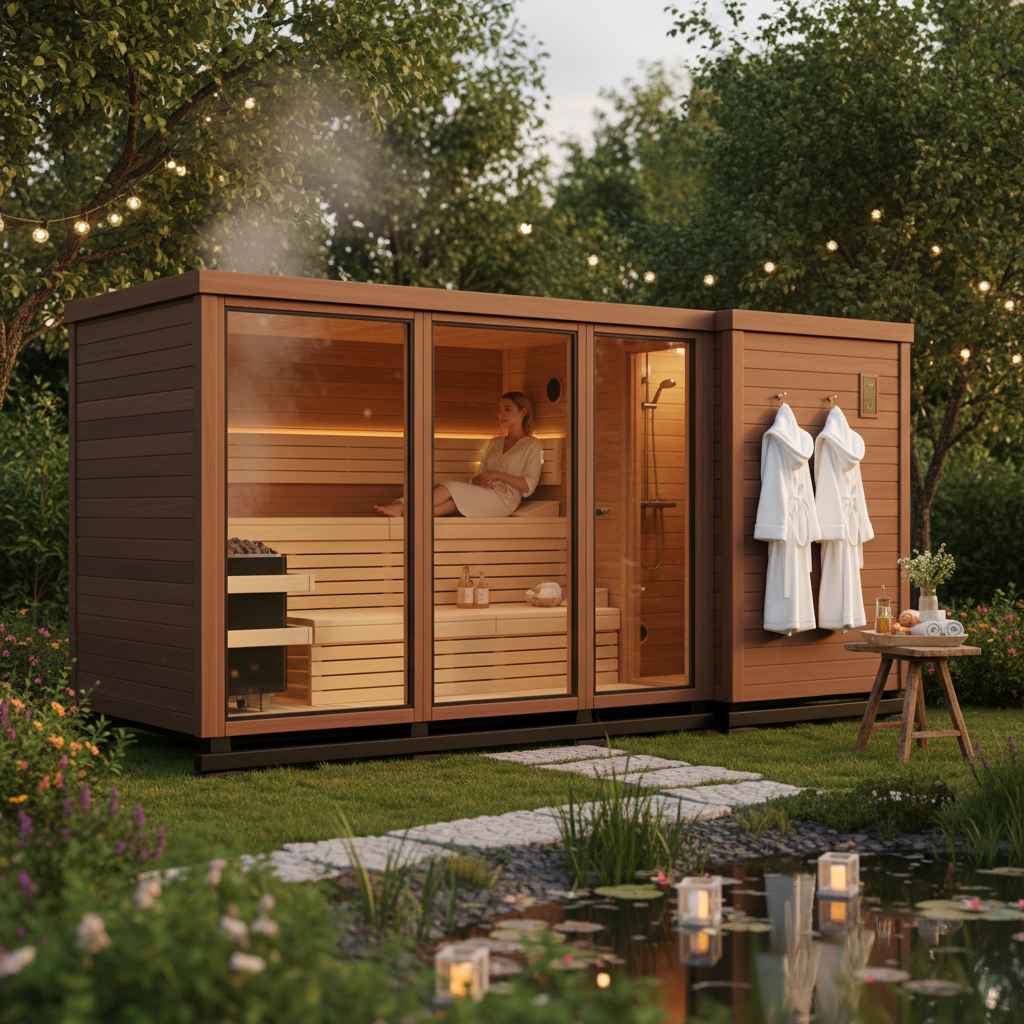 Sauna-Ausziehbar
