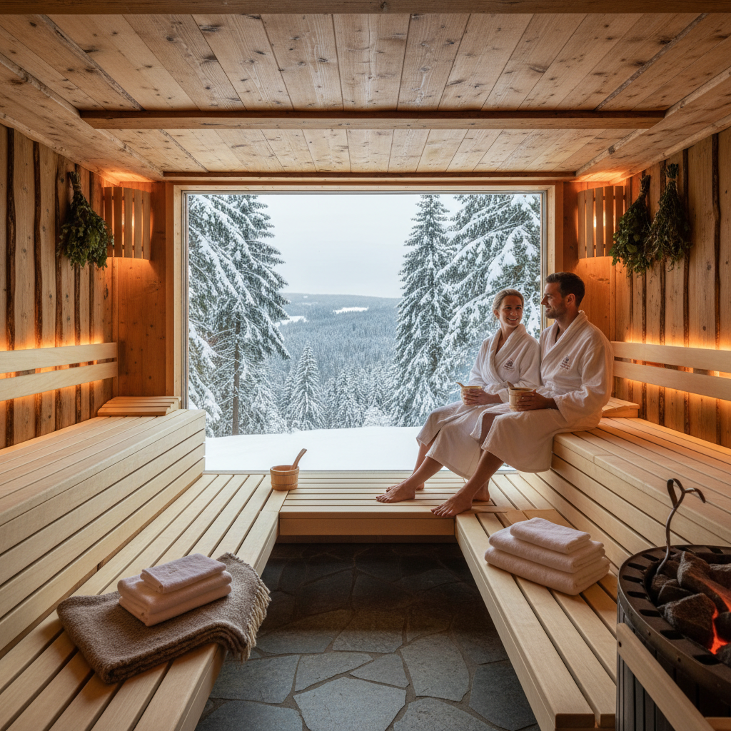 Sauna im Bayerischen Wald