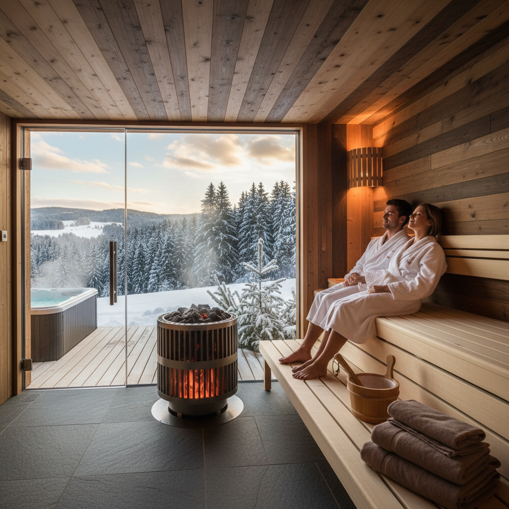 Sauna im Bayerischen Wald
