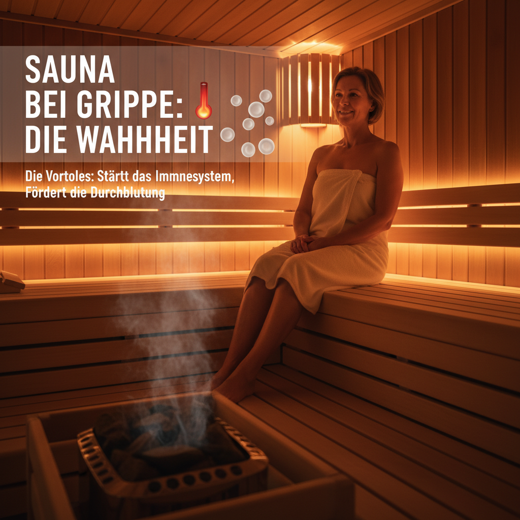 Sauna bei Grippe: Die Wahrheit 🌡️