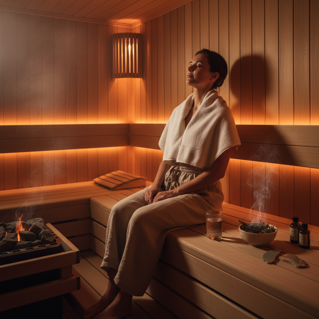 Sauna bei Halsschmerzen