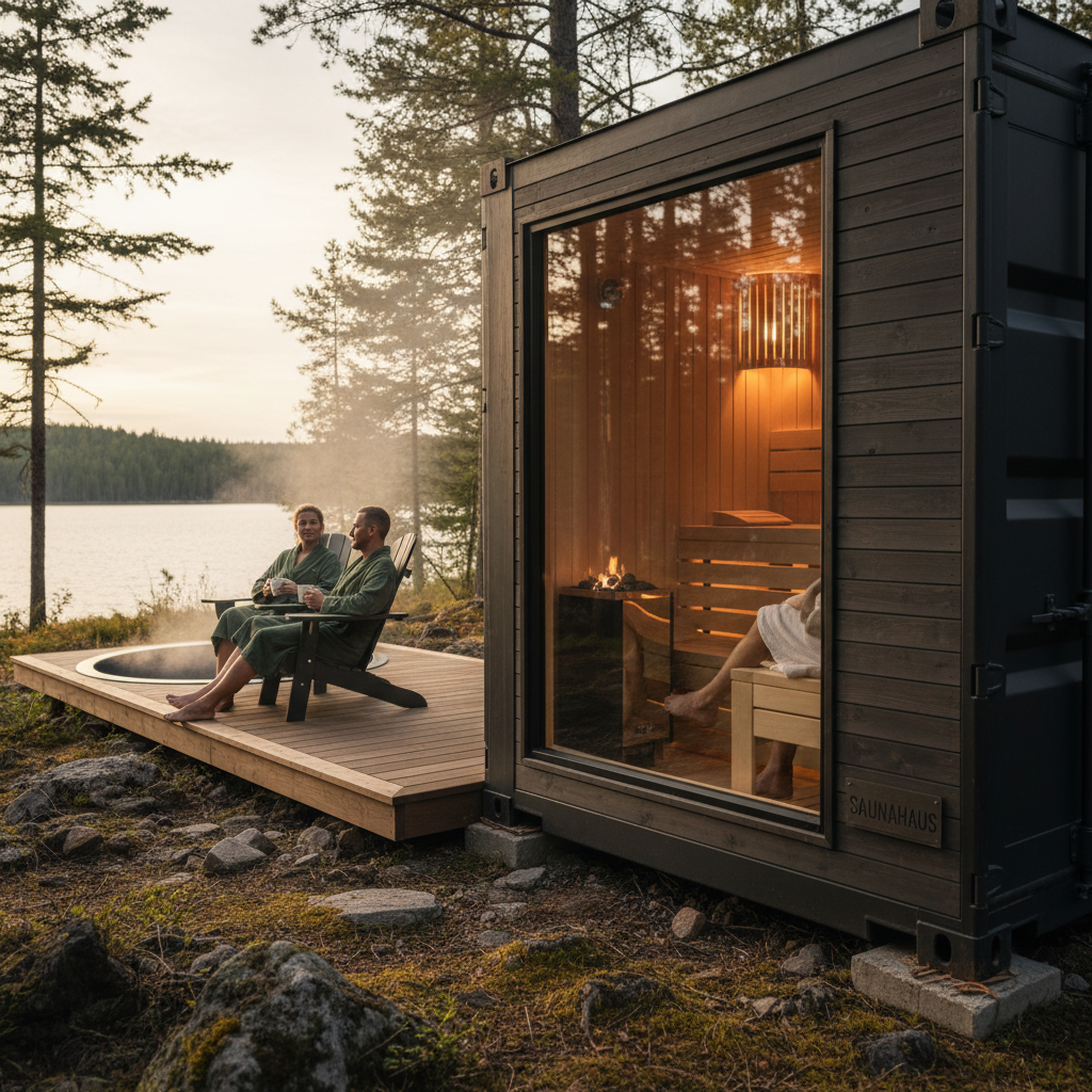 Sauna-Container