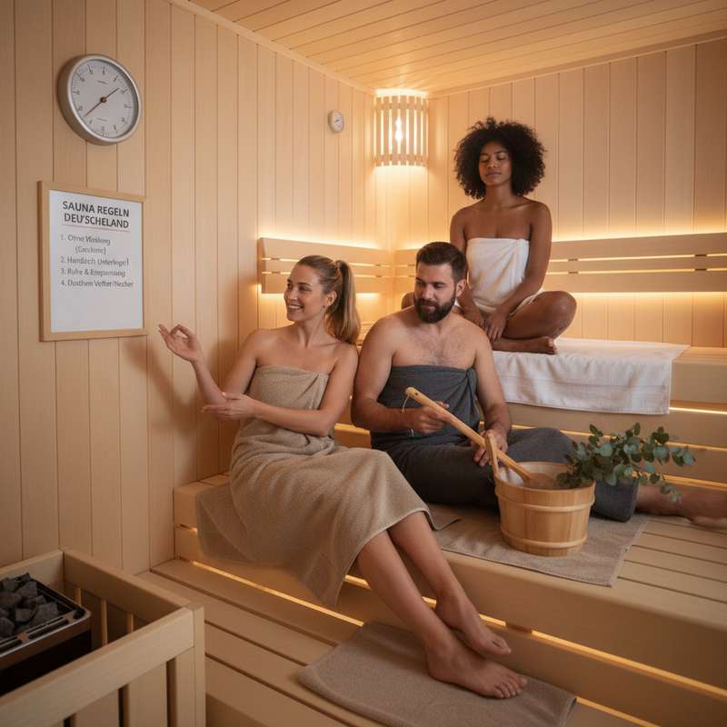 Sauna Etikette Deutschland — Regeln für öffentliche und private Saunen