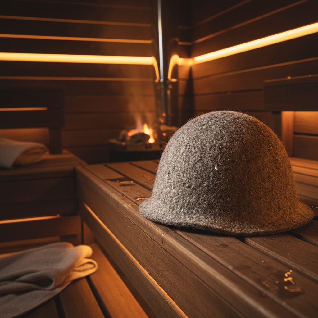 🔥 Sauna Filzhut: Schutz & Komfort für Ihre Sauna