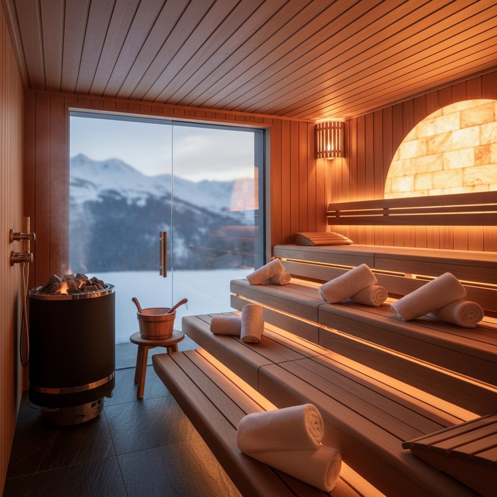 Sauna für 6 Personen
