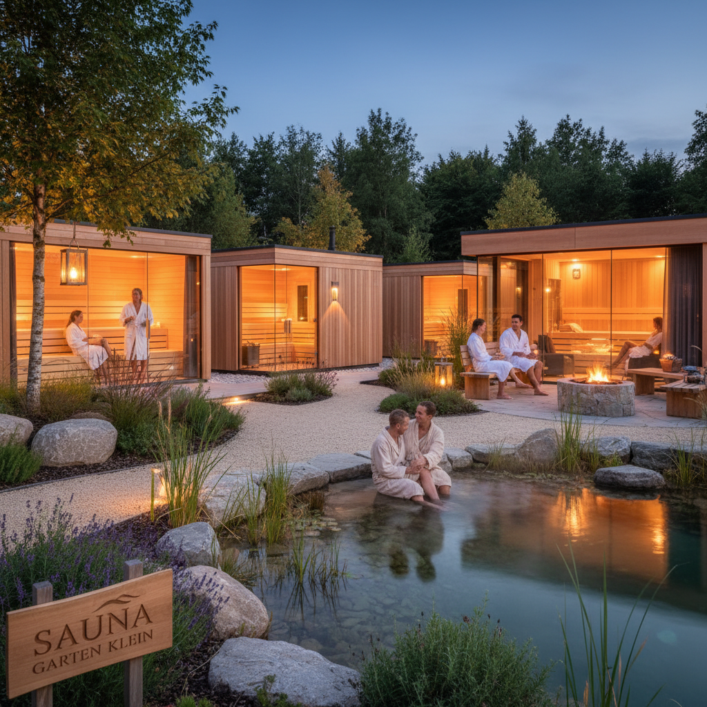 Sauna Garten Klein
