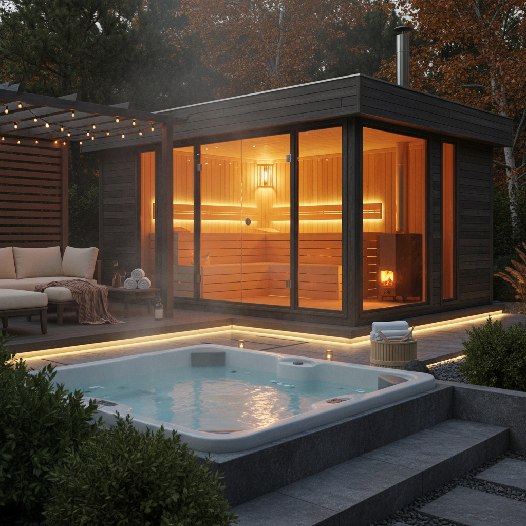 Sauna Gartenhaus Kombi 🏠🔥 - Der ultimative Luxus für Ihren Garten